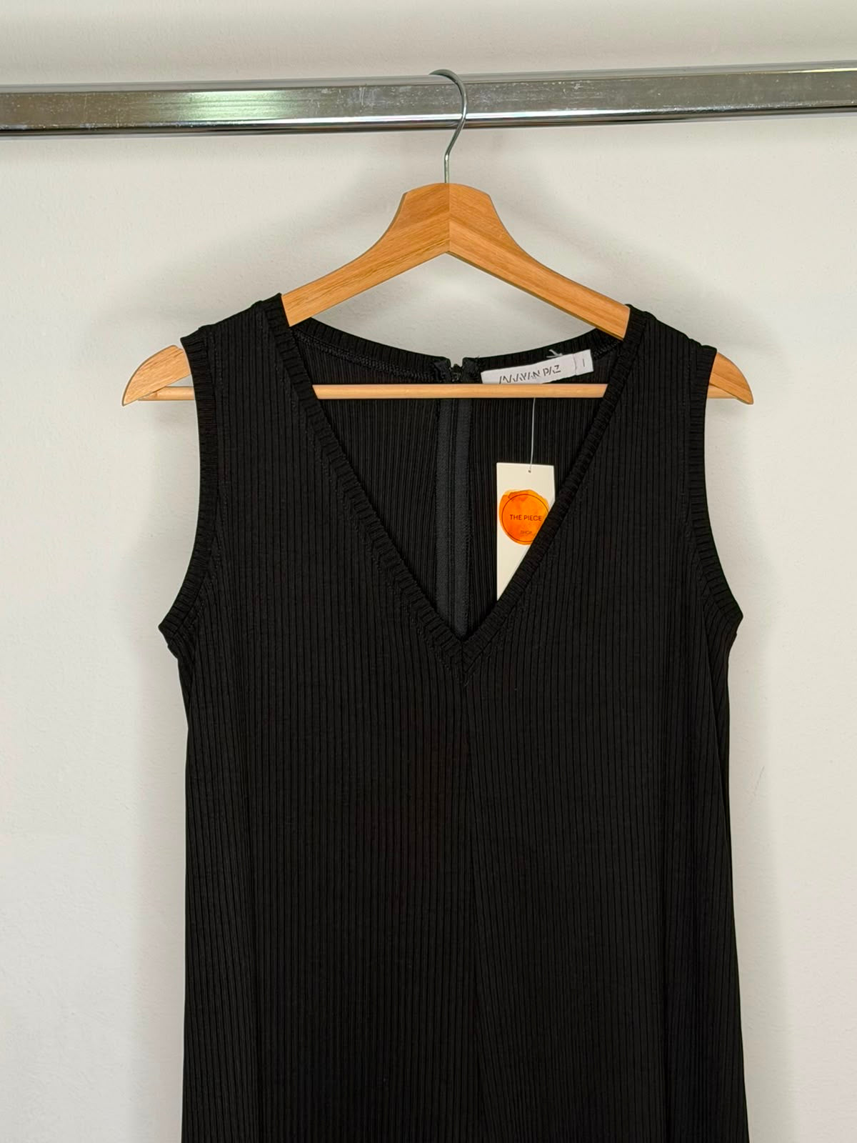 Maayan Paz ribbed black dress