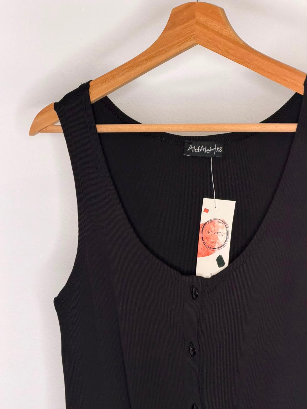 Alef Alef short black jumpsuit