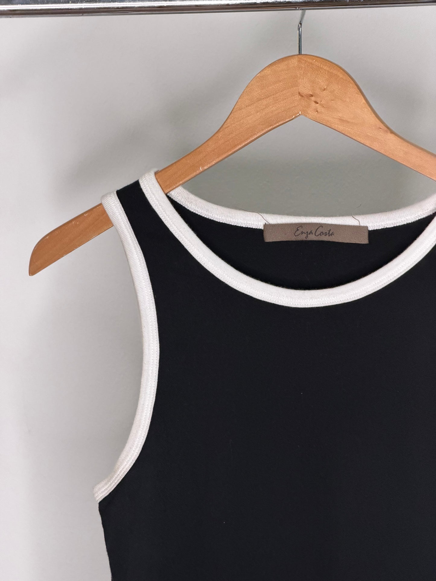 Enzo costa top in black