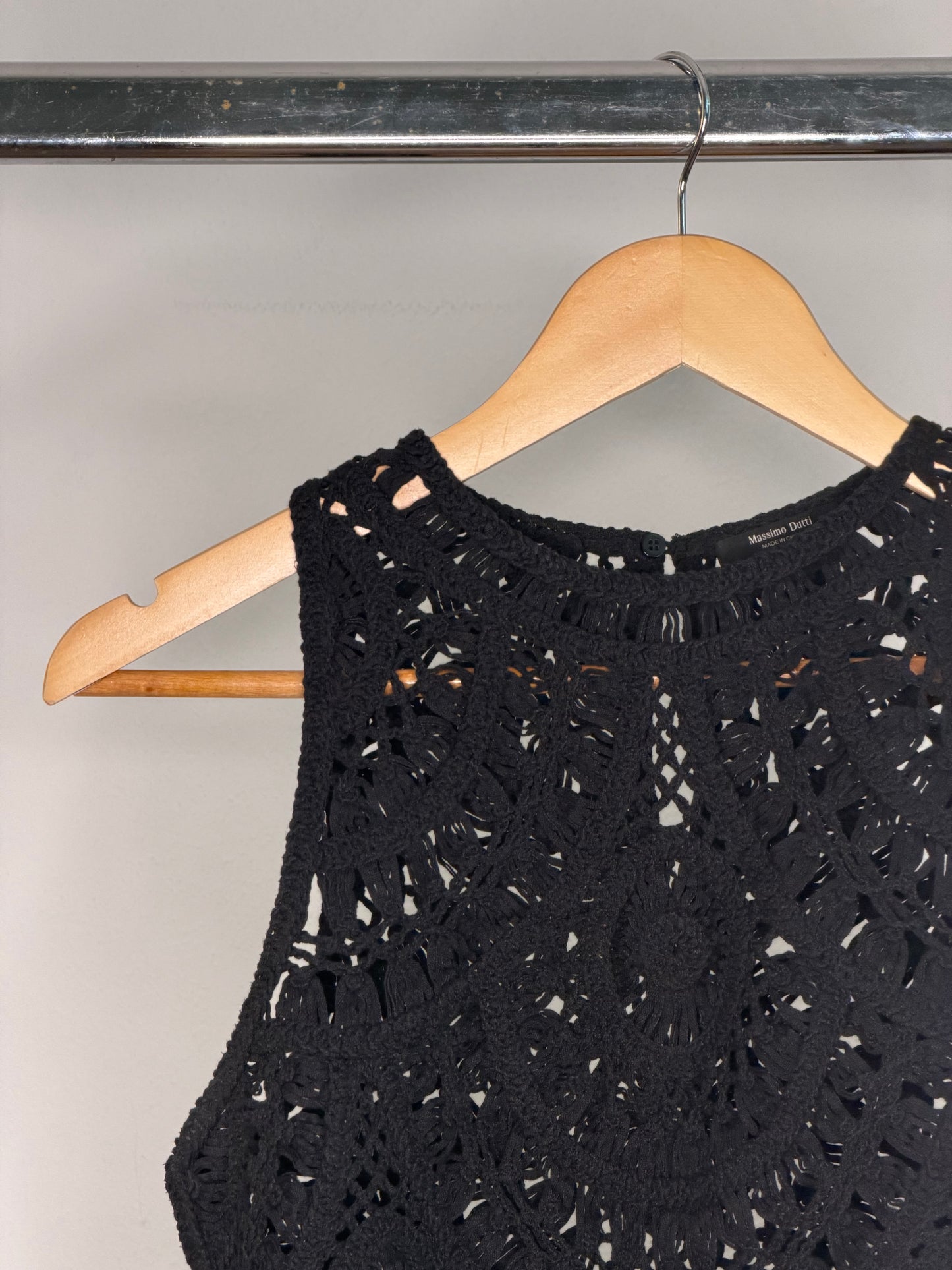 Massimo dutti crochet top