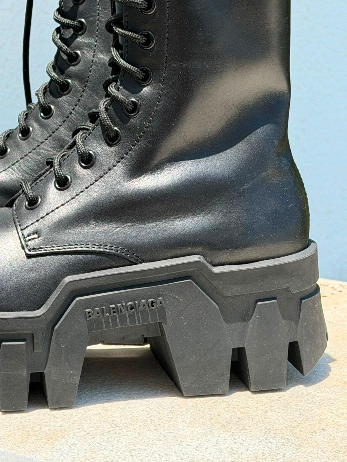 Balenciaga leather boots
