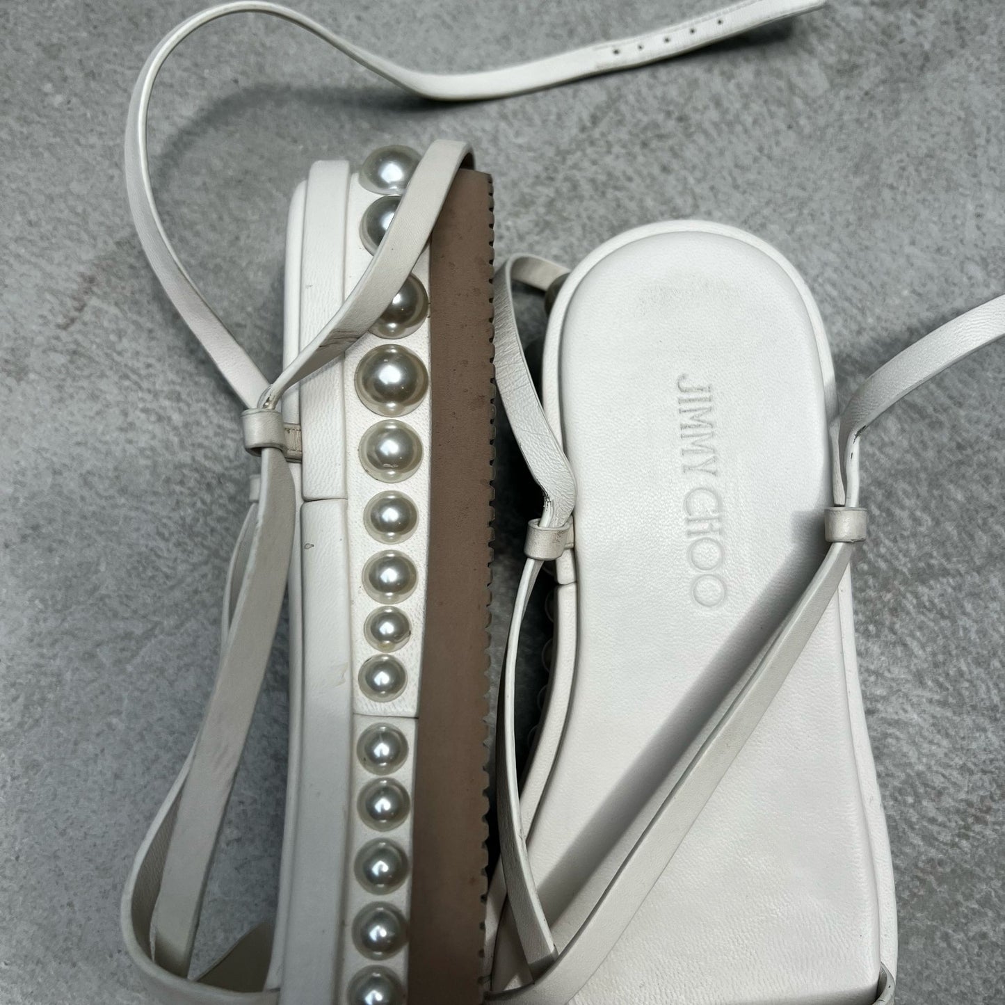 סנדלים מעור של Jimmy Choo