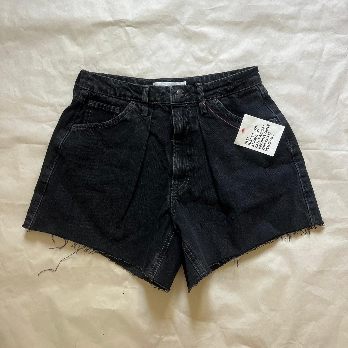 שורטס ג׳ינס כהים של Topshop