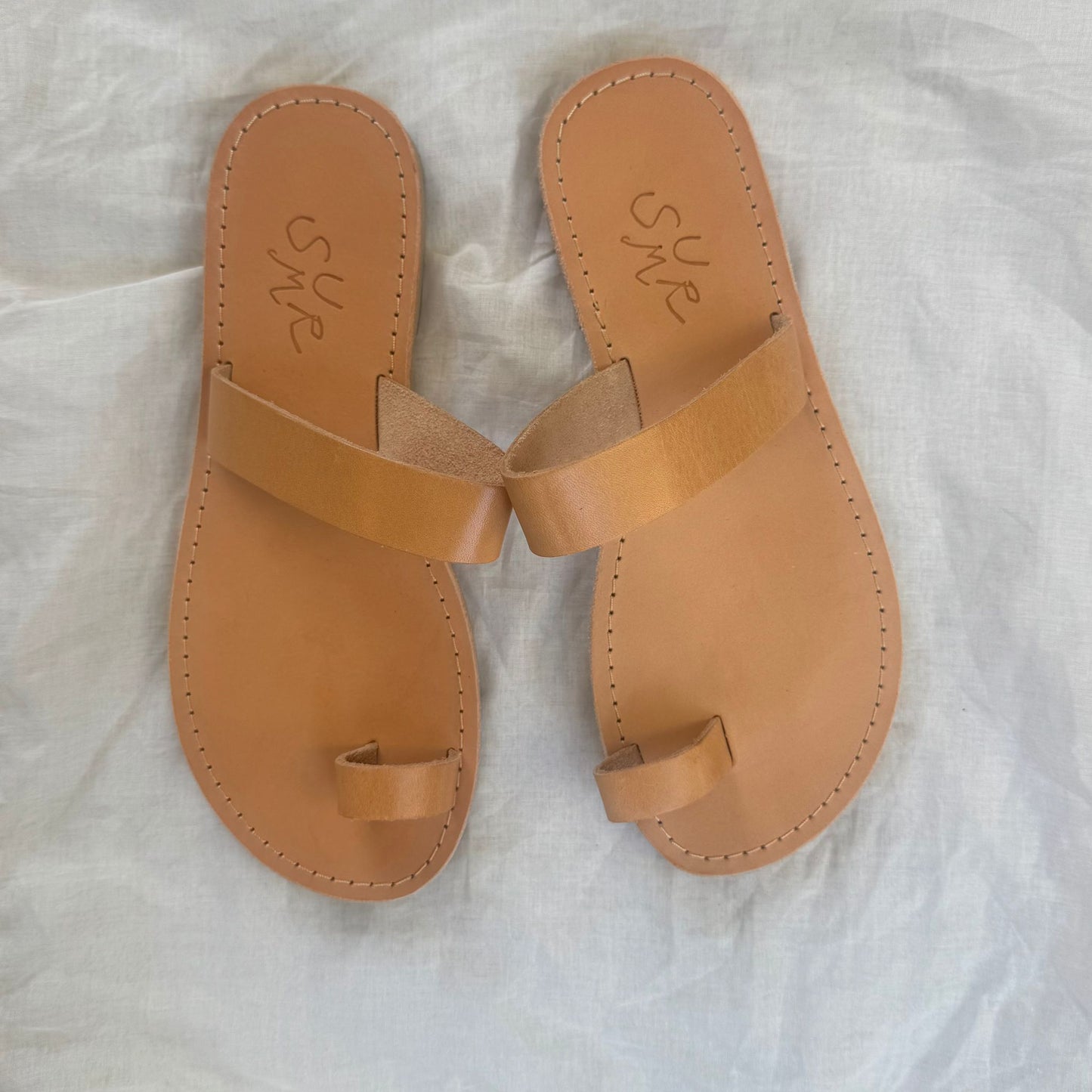 כפכפי עור חומות של Greek Sandals