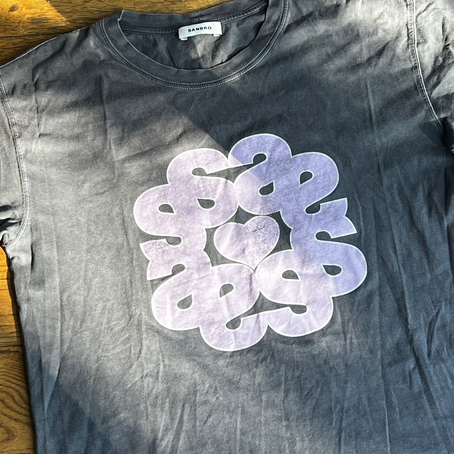 טישירט הדפס של Sandro