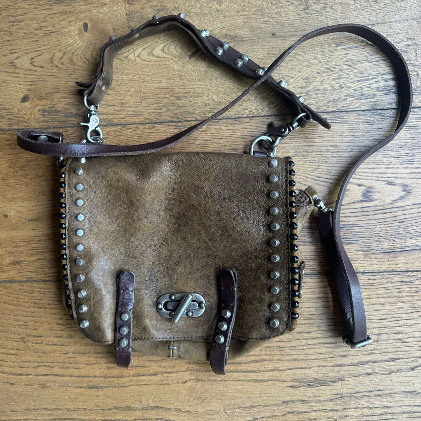 תיק צד מעור של CAMPOMAGGI