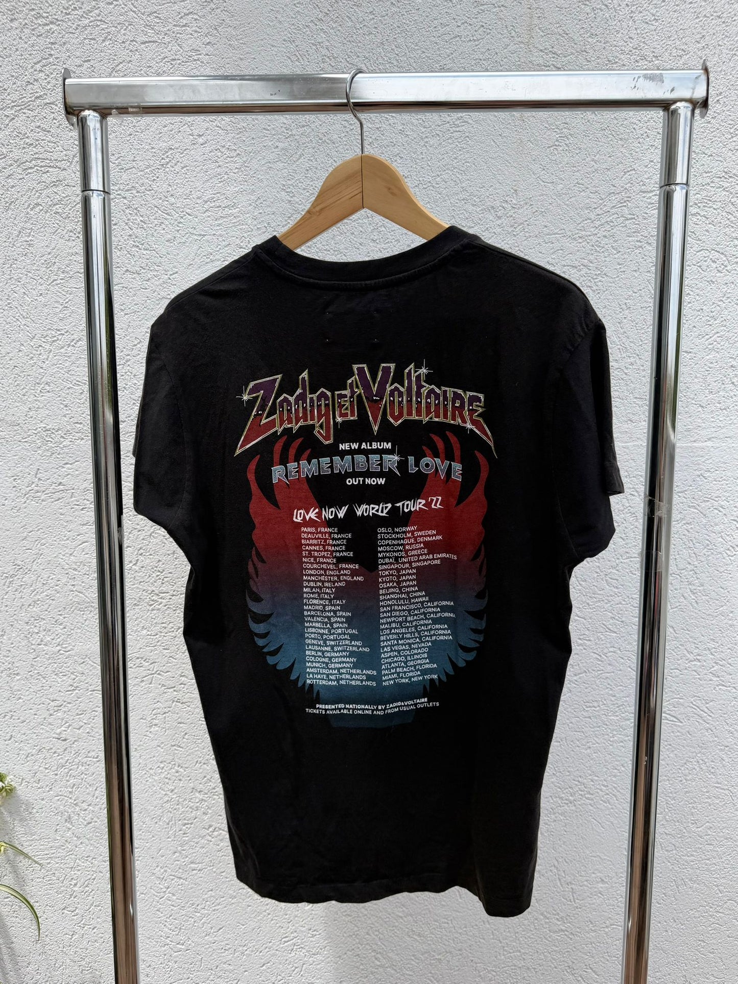 Zadig & Voltaire טישירט הדפס של