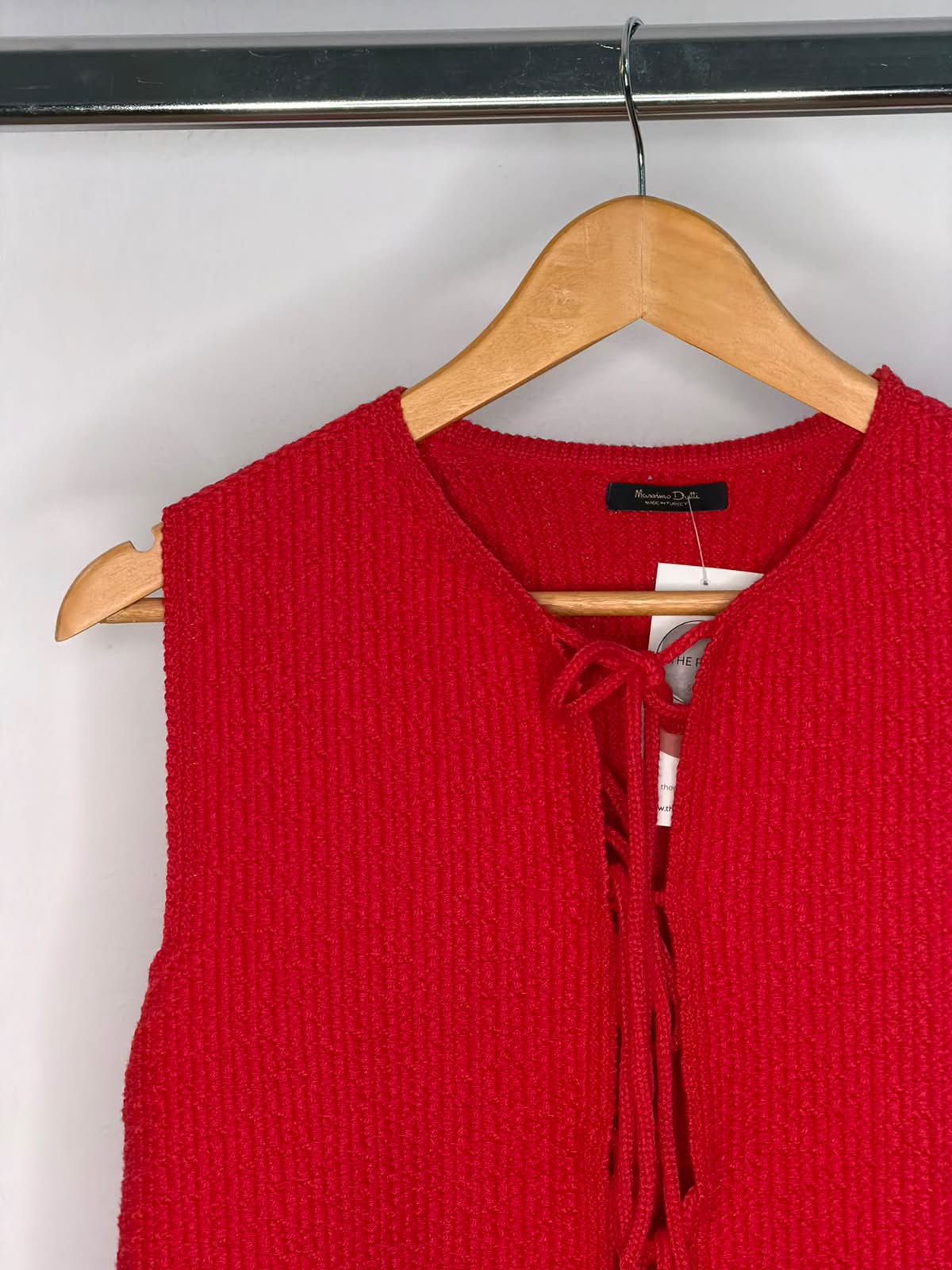 Massimo Dutti red sweater