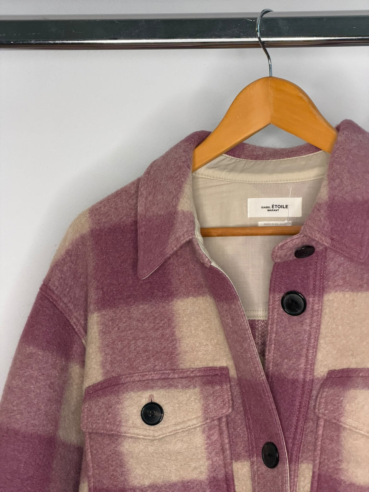 Isabel Marant plaid shirt jacket