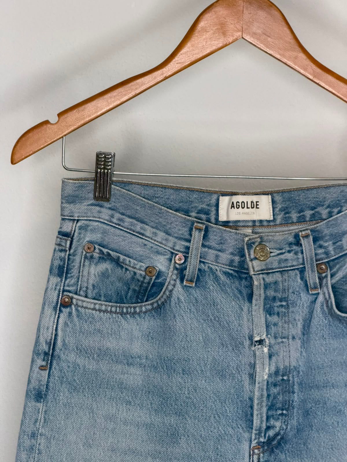 Agolde light-blue jeans