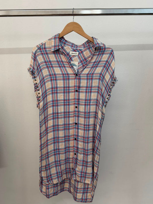 שמלה משובצת של Zadig & Voltaire