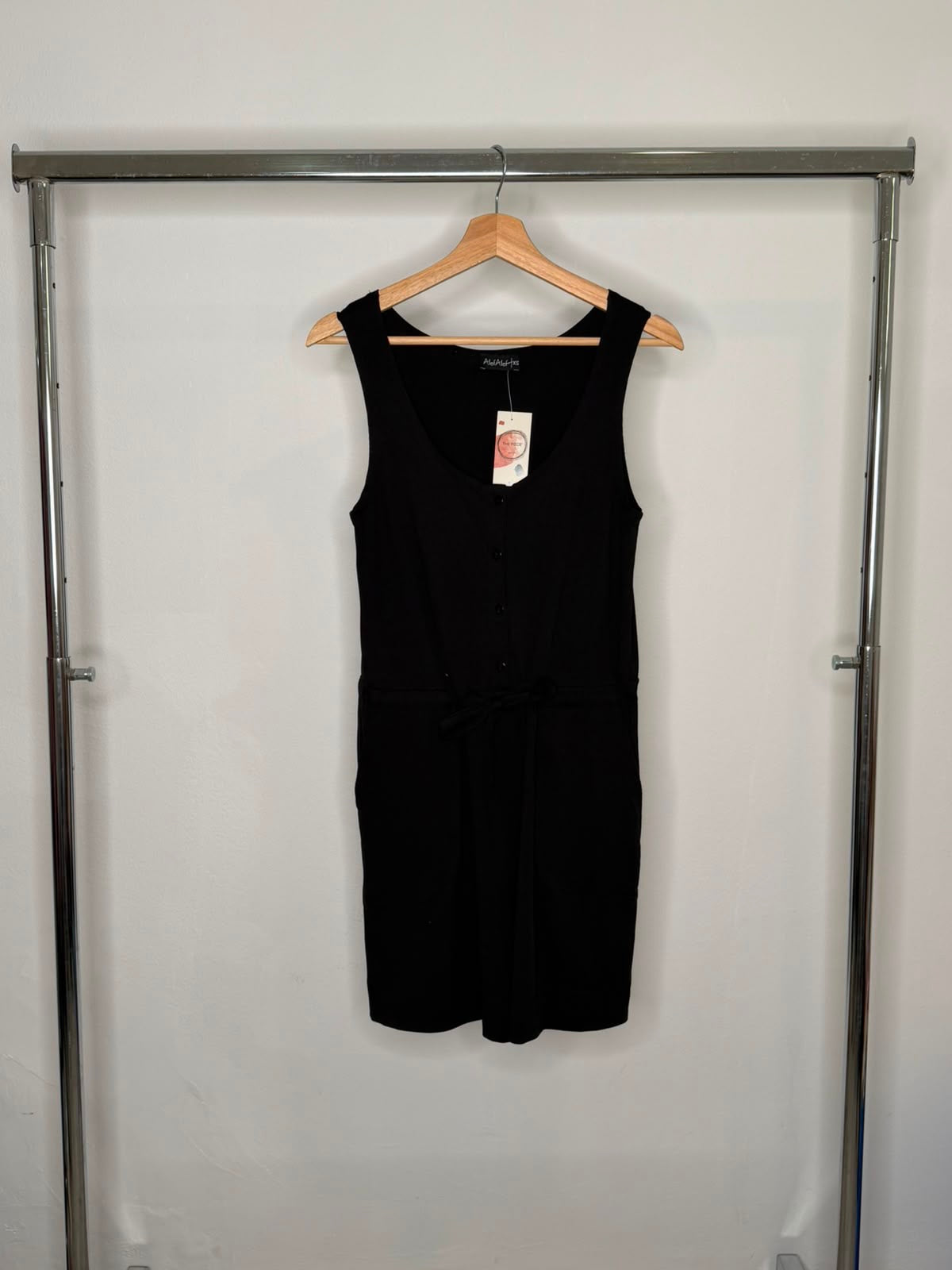 Alef Alef short black jumpsuit