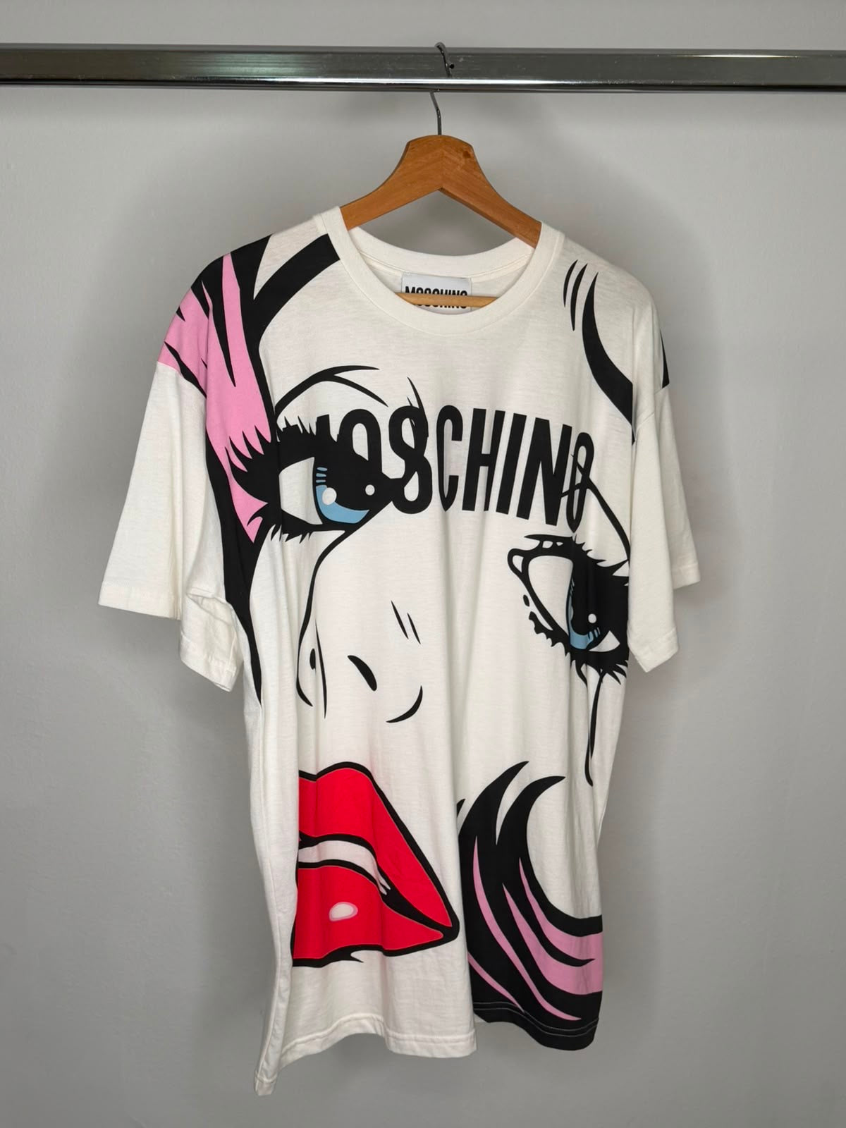 MOSCHINO oversized printed t-shirt