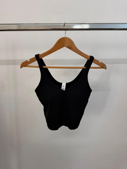גופייה שחורה של Lululemon