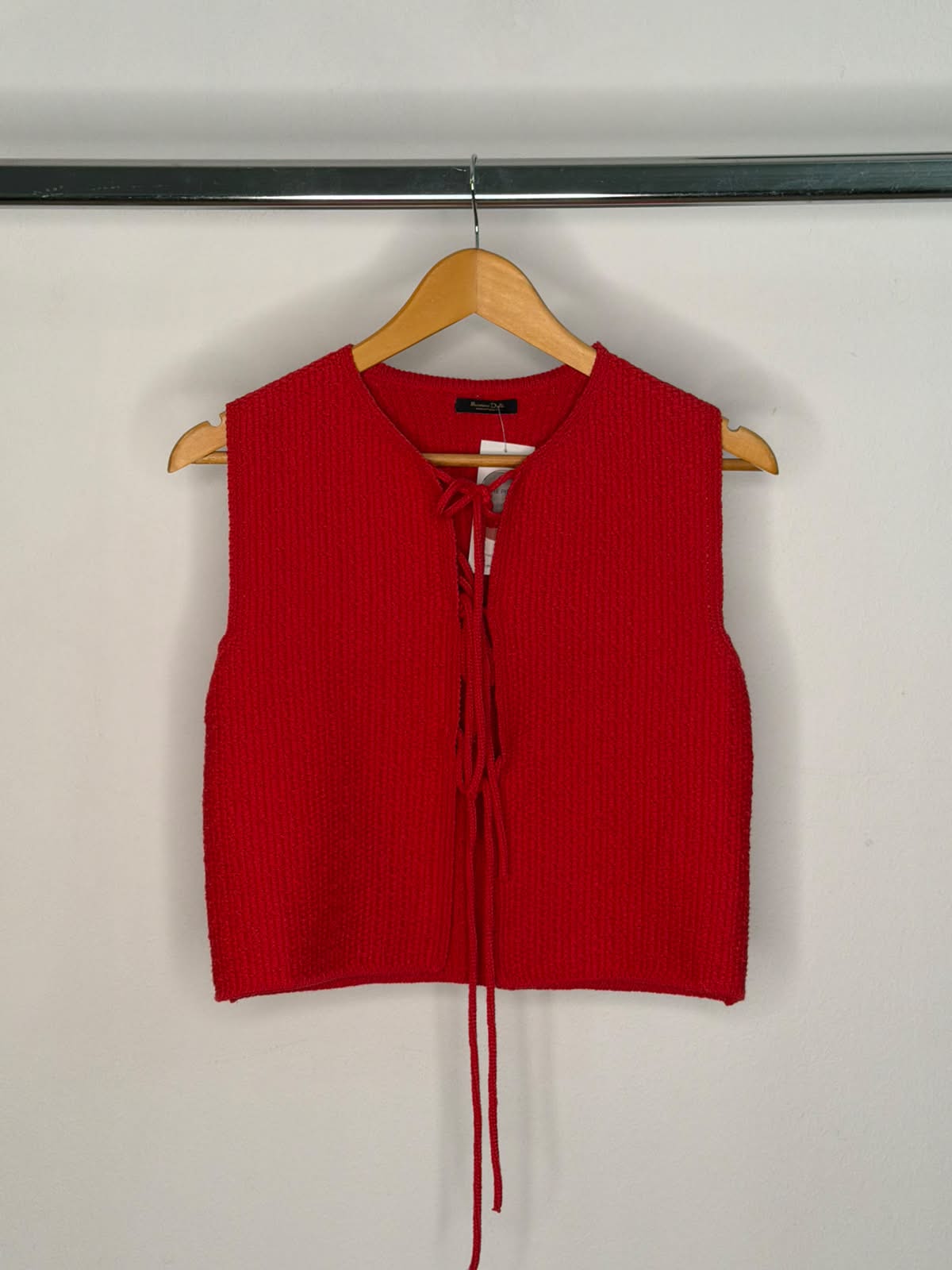 Massimo Dutti red sweater