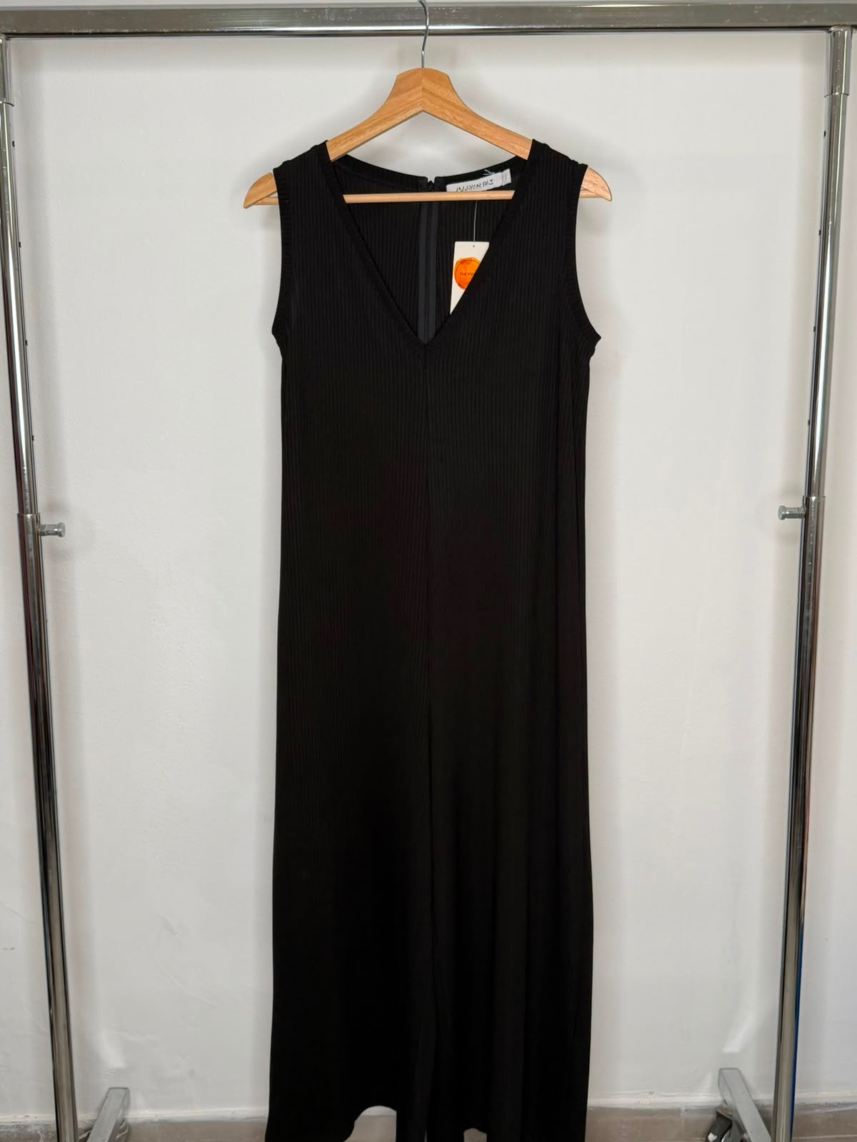 Maayan Paz ribbed black dress