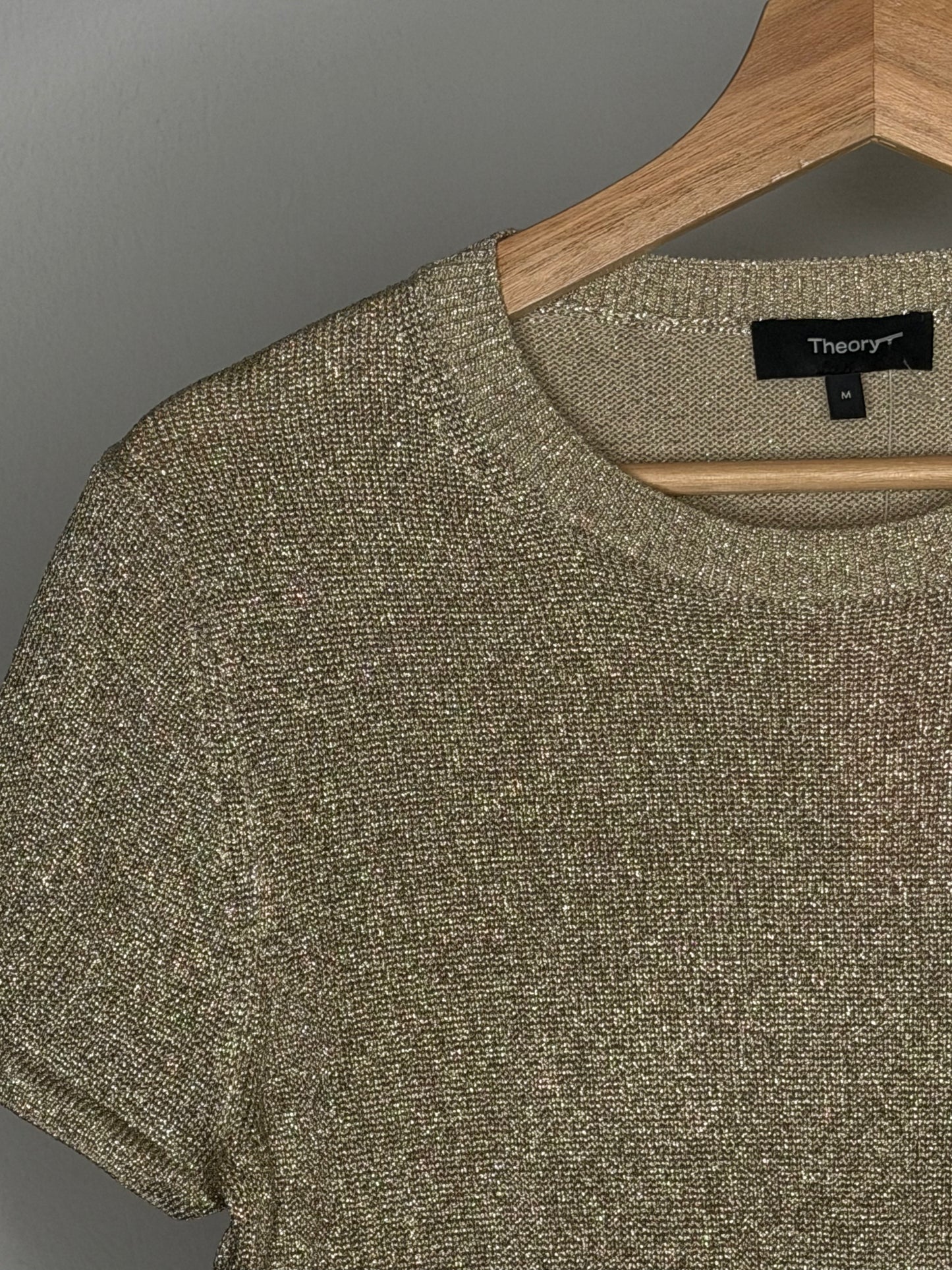 Theory gold shirt