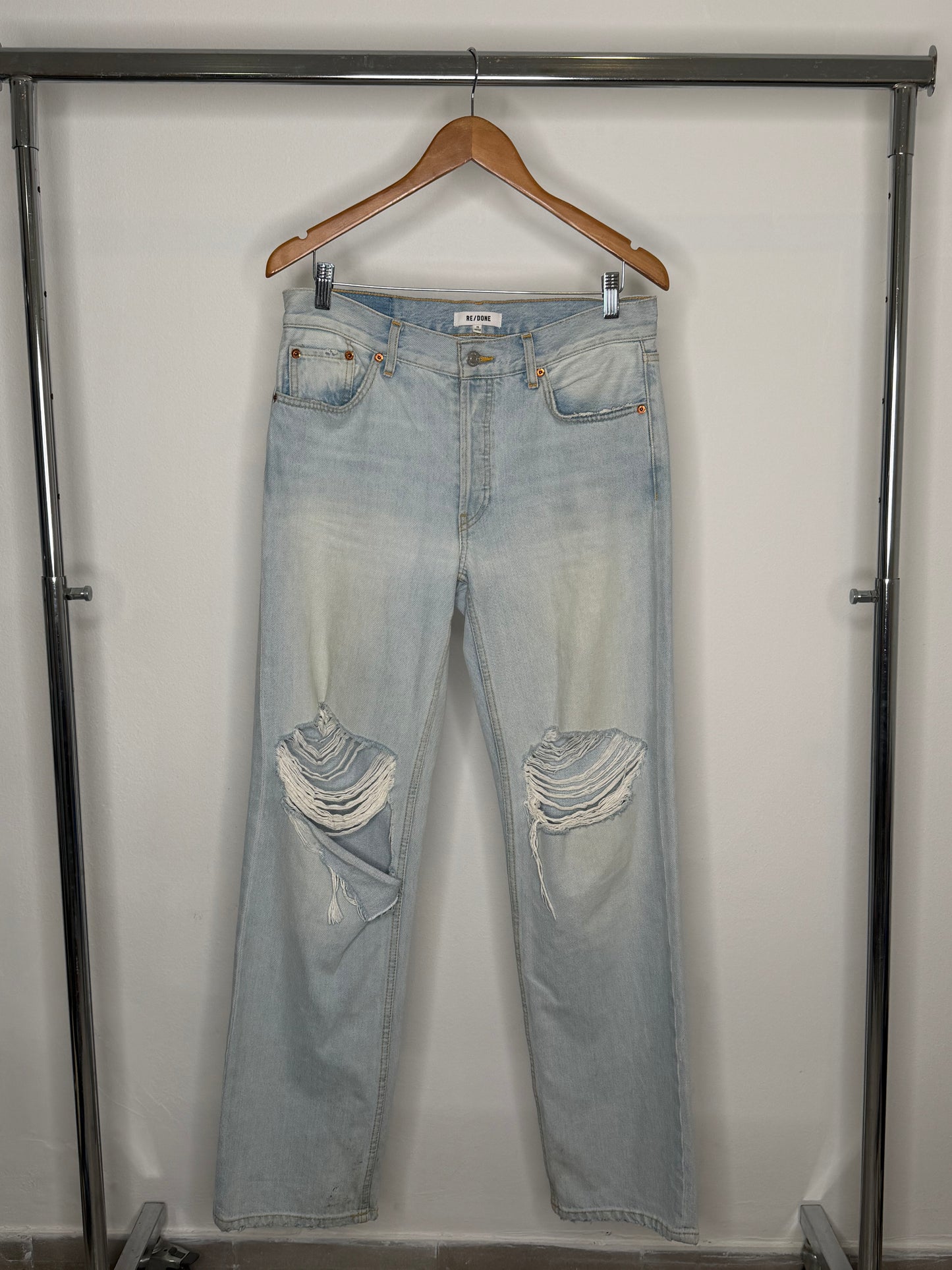 RE/DONE light blue jeans