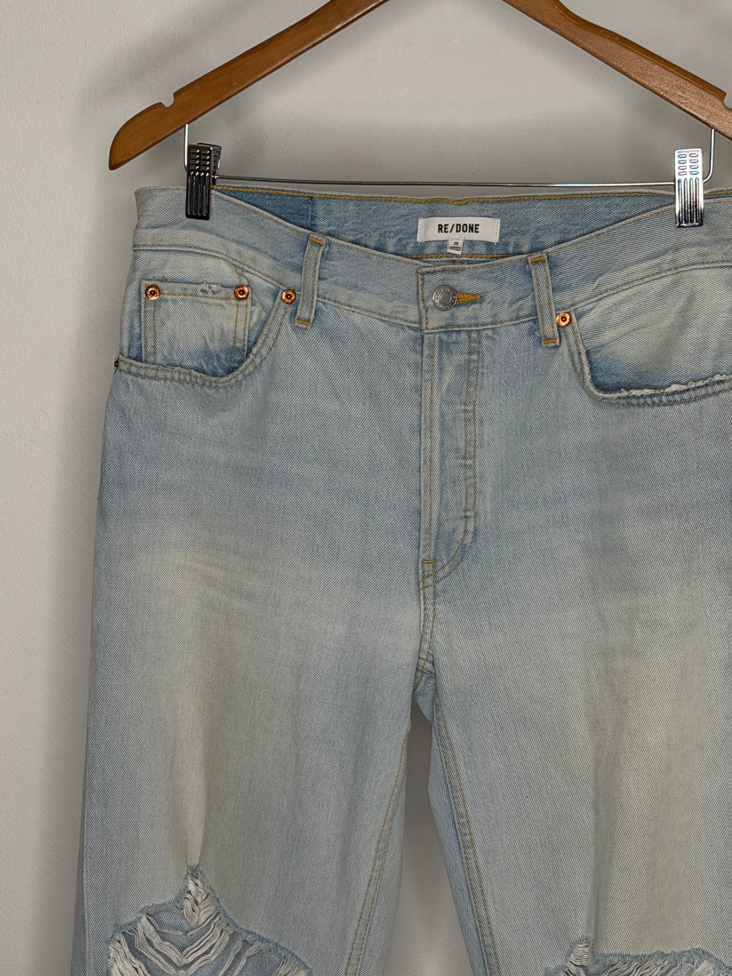 RE/DONE light blue jeans