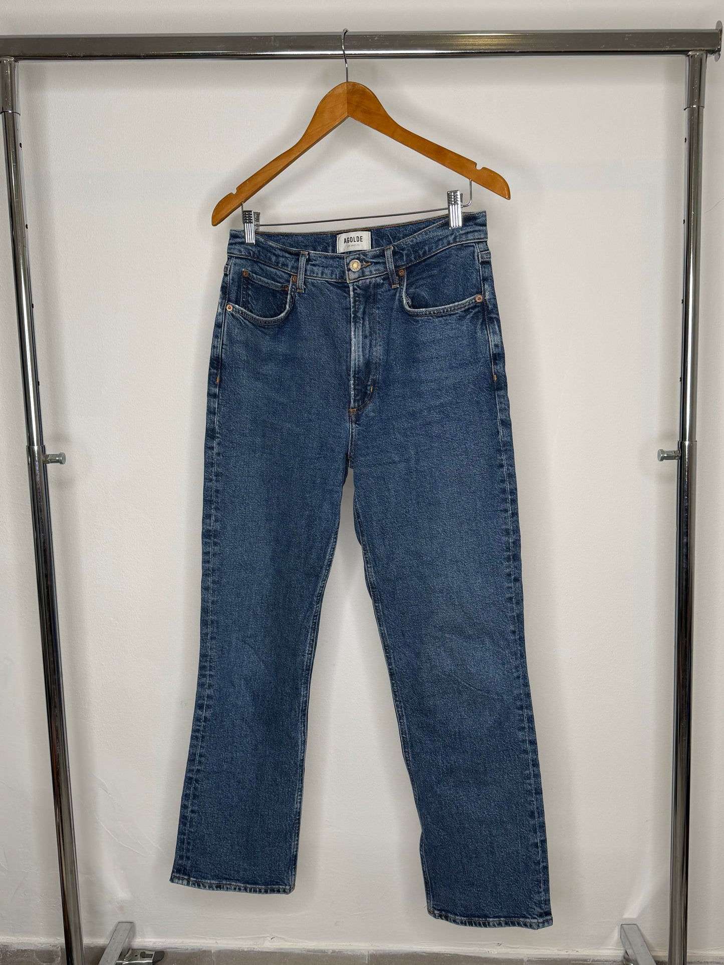 AGOLDE classic blue jeans