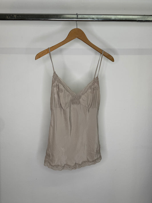 Gold Hawk silk top
