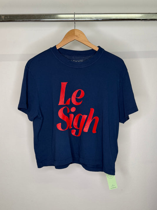 Le sigh cropped t-shirt