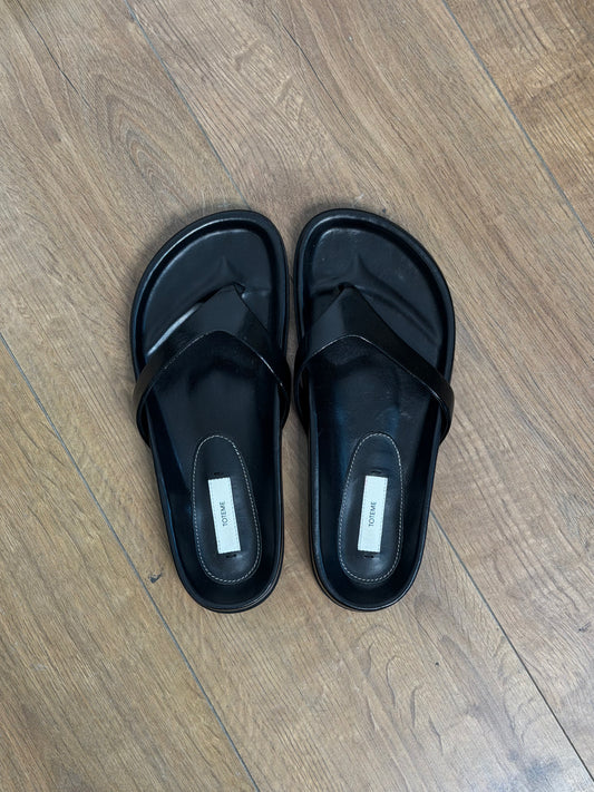 TOTEME leather sandals