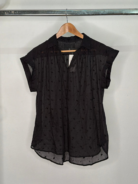 Nili Lotan black shirt