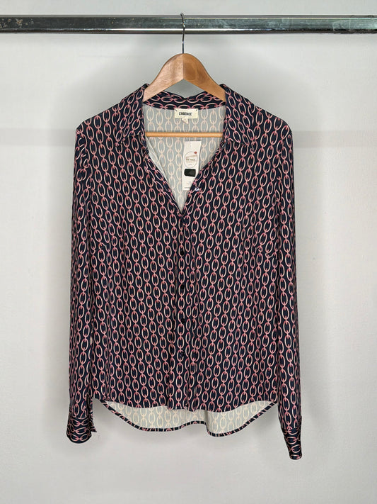 L'agence printed shirt