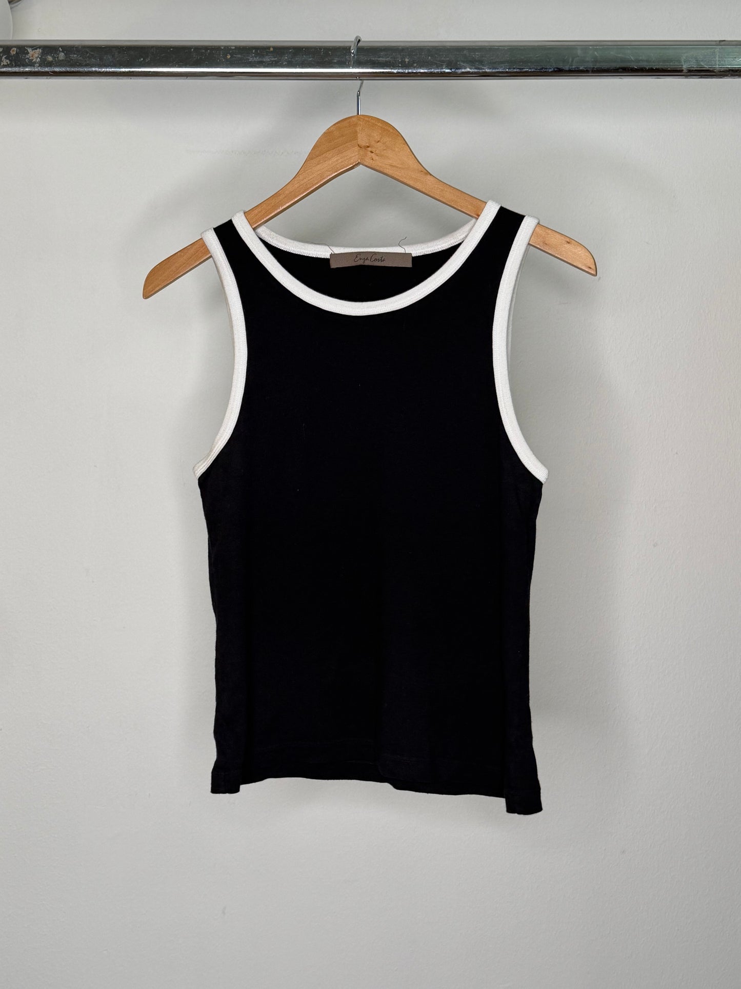 Enzo costa top in black