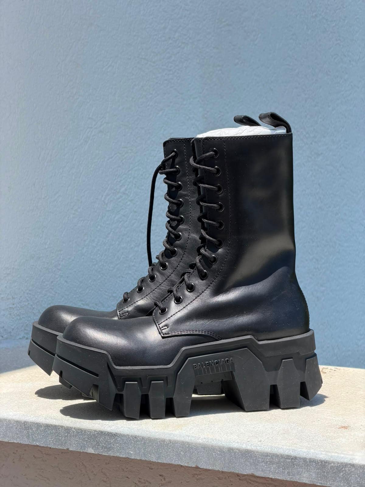 Balenciaga leather boots