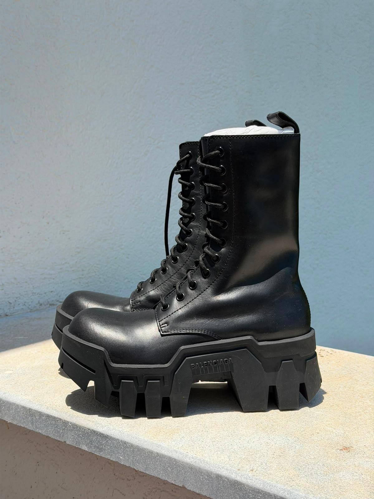 Balenciaga leather boots