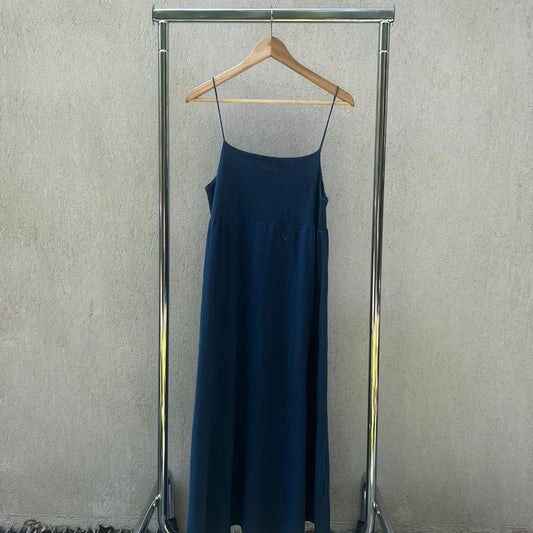 שמלת מקסי כחולה של American Vintage