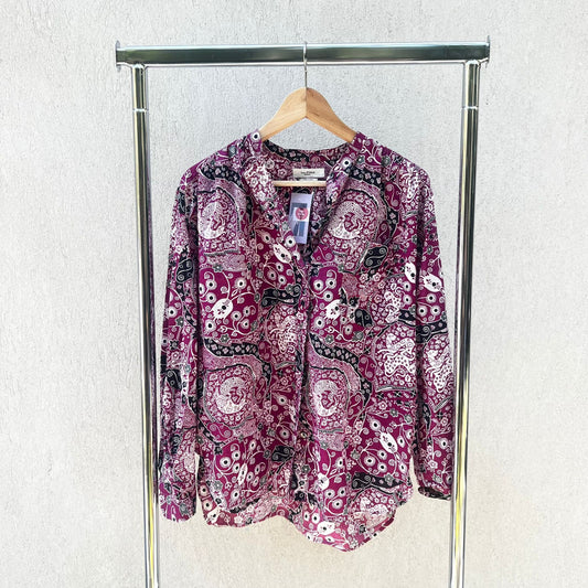 מכופתרת סגולה הדפס של Isabel Marant