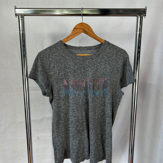 טישירט אפורה של Zadig and Voltaire