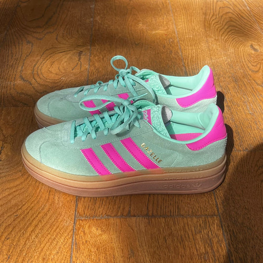 Adidas GAZELLE תכלת-ורוד
