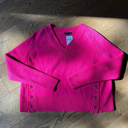 סריג כפתורים ורוד של Tara Jarmon