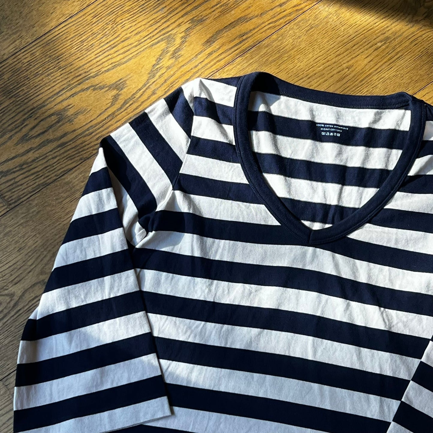 חולצת פסים קרופ של Majestic Filatures