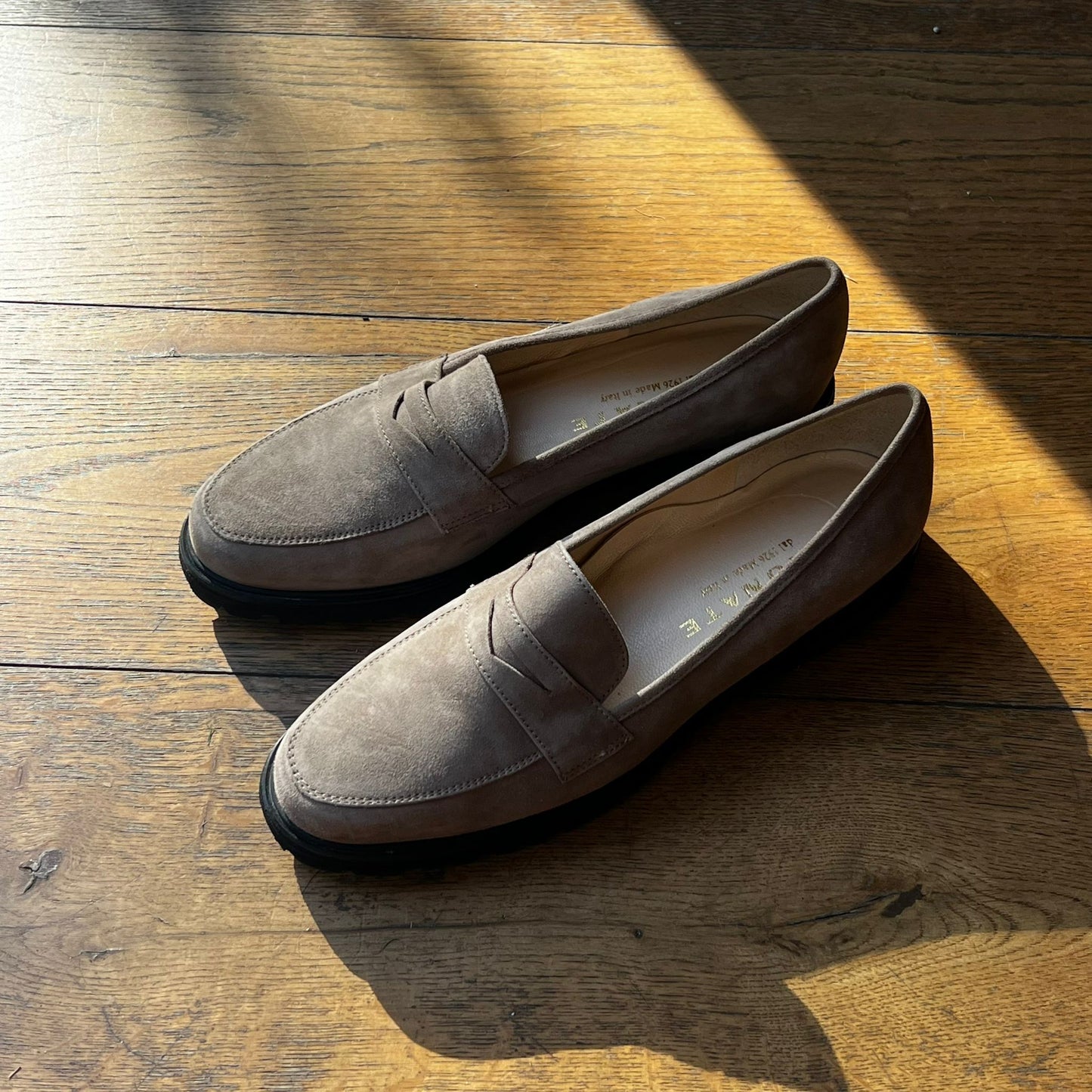 נעלי loafers זמש של Brunate