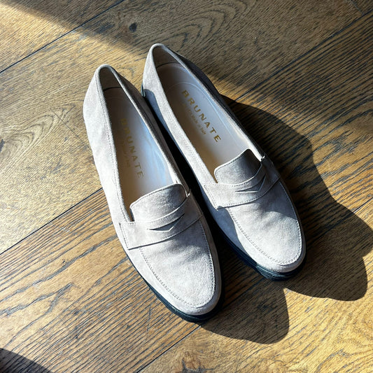 נעלי loafers זמש של Brunate