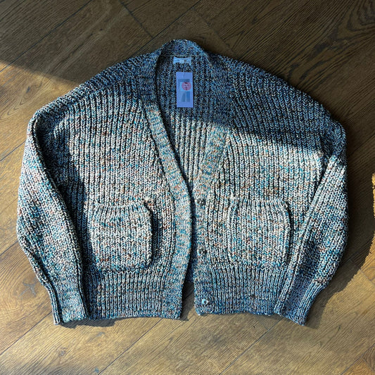 סריג אפור עם כיסים של Leonie