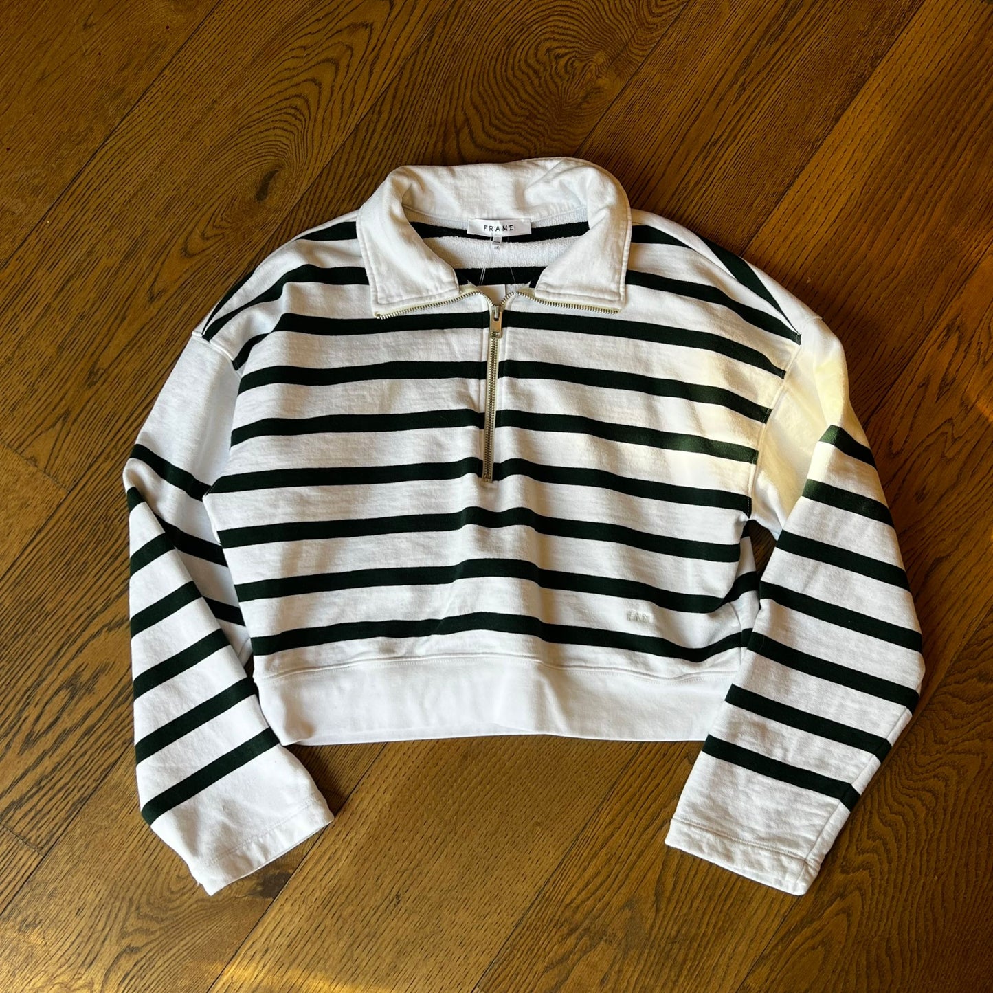סווטשירט פסים קרופ של FRAME