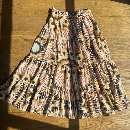 חצאית מידי צבעונית של ba&sh