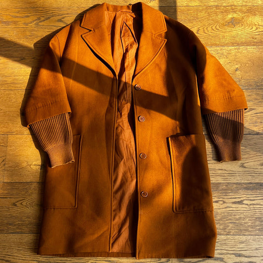 מעיל חום ארוך של Cos