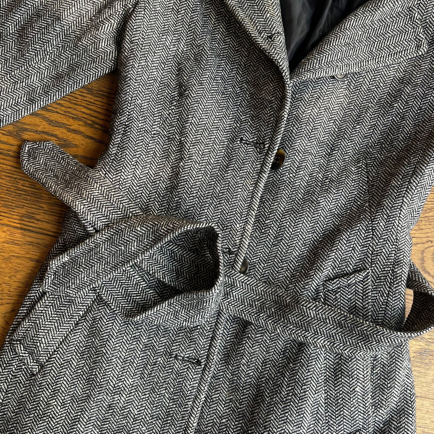 מעיל אפור ארוך של Marvin Browne