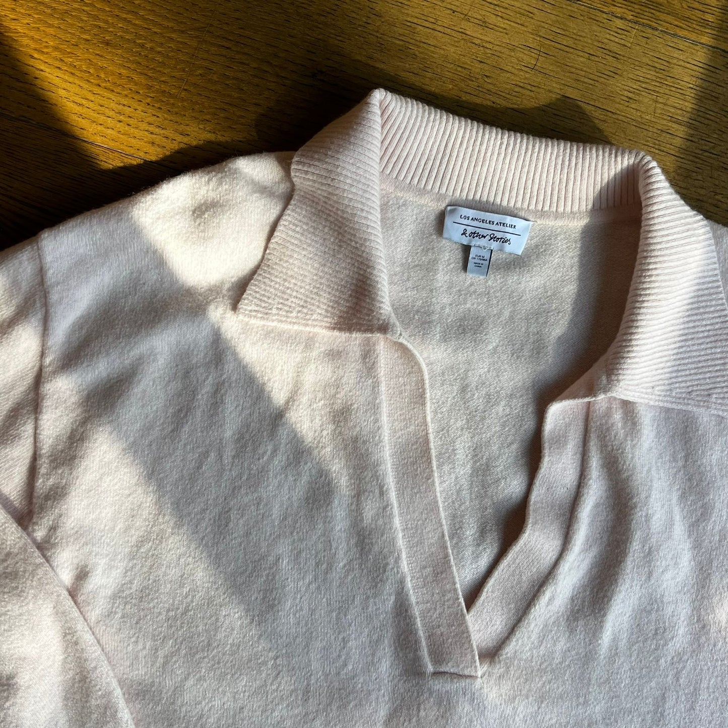 סריג קרופ בהיר של & other stories