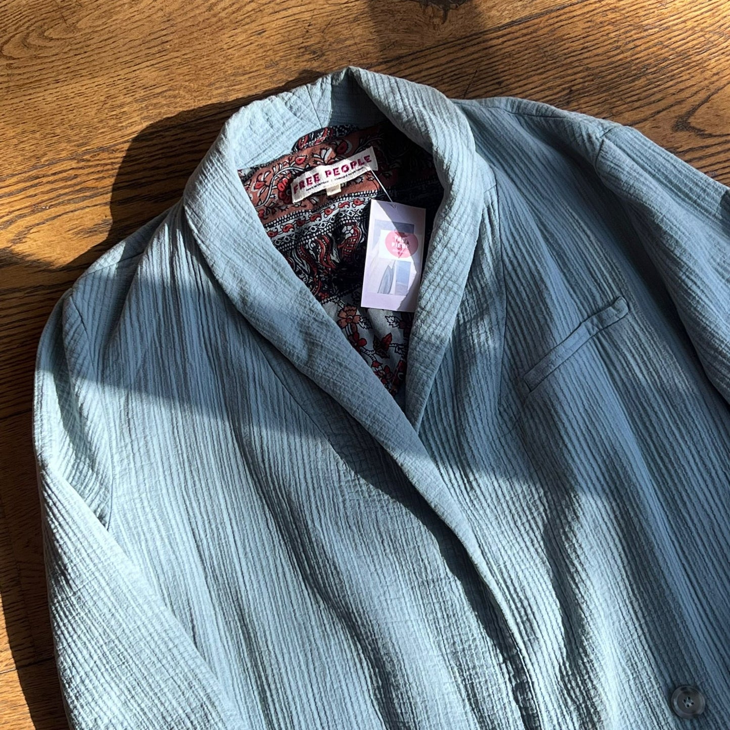 בלייזר בסגנון בוהו של Free People