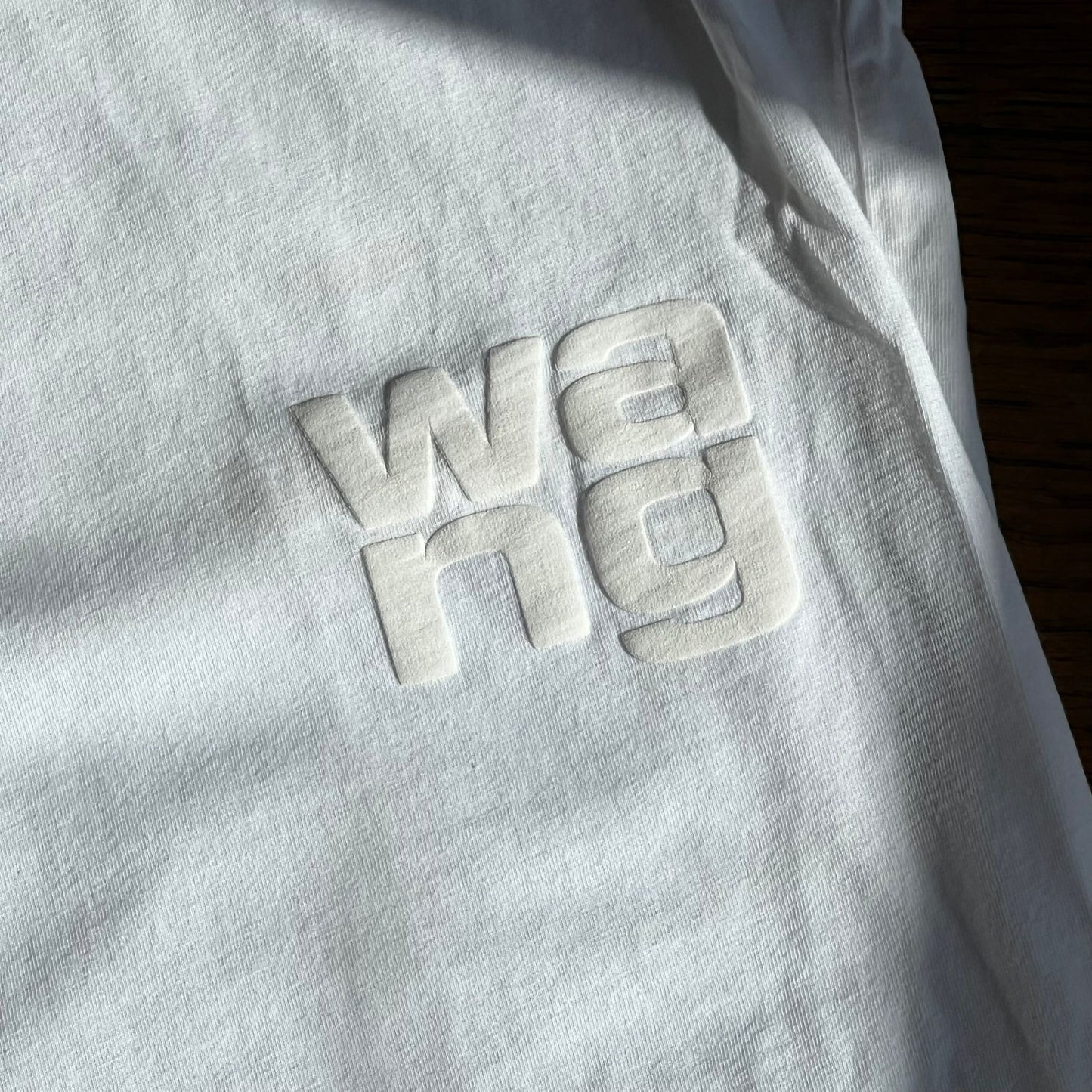 טישירט לבנה של Alexander Wang