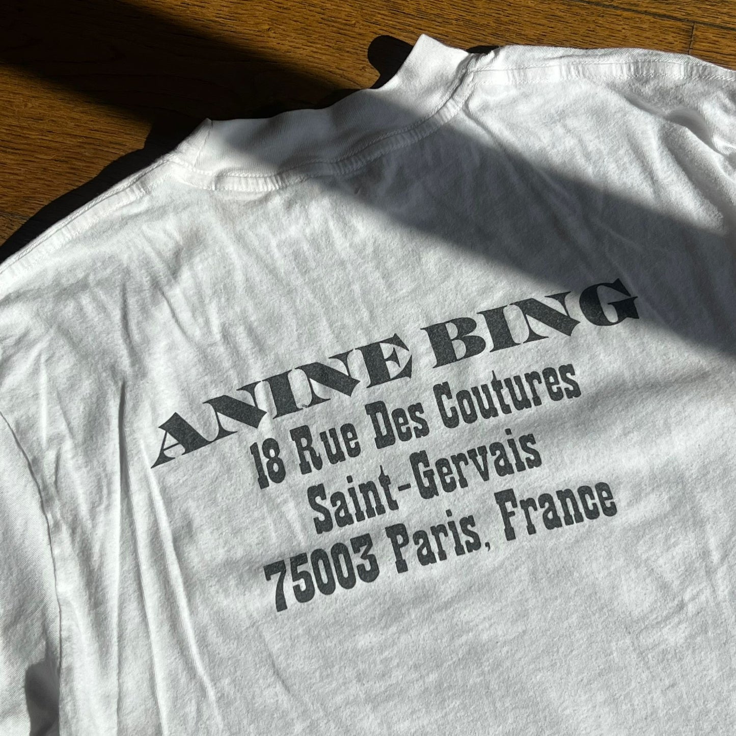 טישירט פריז של Anine Bing