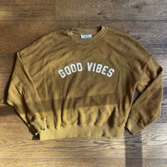 סווטשירט חרדל של ba&sh